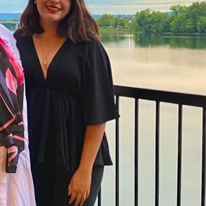 Plunge line formal top Large